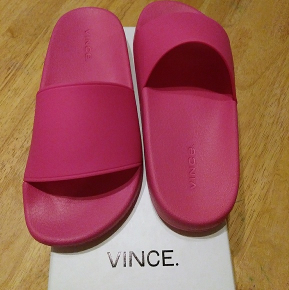 New VINCE Westcoast Magenta Slide In - Picture 5 of 5
